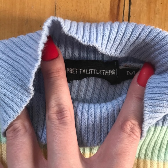 PLT Long Sleeve Crop Top - Picture 4 of 6